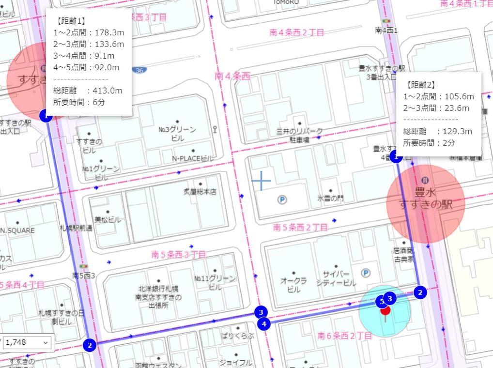 豊水すすきの駅から徒歩数分 Ik Minami 6 Jo Residence 101 Ik南6条レジデンス Sapporo Exterior foto